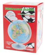 Interaktiver Kinderglobus Fußball Leuchtglobus 26cm COLUMBUS/Kosmos Fußballfan Globus Kicker Globe World Earth